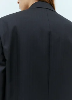 Wool Double-Breasted Blazer