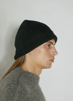 Wool Knit Beanie Hat