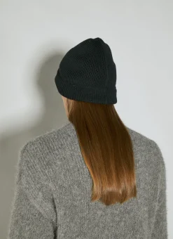 Wool Knit Beanie Hat