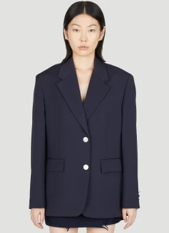 Wool Mohair Suit Blazer