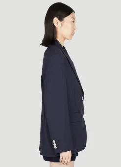 Wool Mohair Suit Blazer
