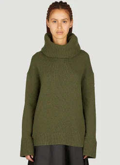 Wool Polo Neck Sweater