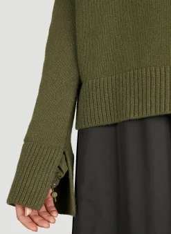 Wool Polo Neck Sweater