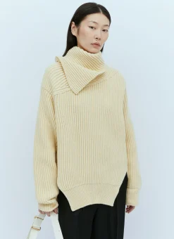 Wool Rib Sweater