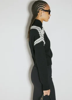 Wool Small V Neck Sweater