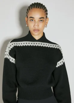 Wool Small V Neck Sweater