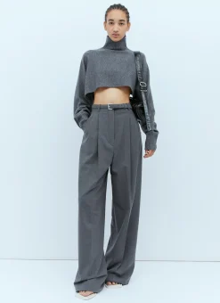 Wool-And-Cashmere-Blend Sweater