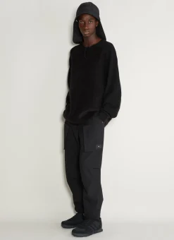 Wool-And-Mohair-Blend Knit Sweater