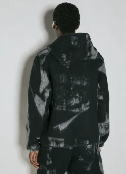 Wool-Blend Jacquard Fleece Jacket