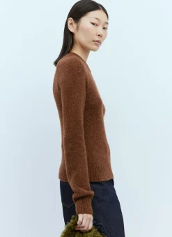 Wool-Blend Knit Sweater