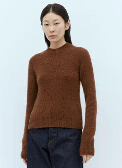 Wool-Blend Knit Sweater