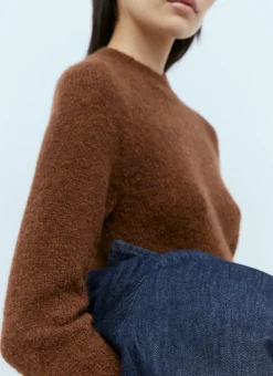 Wool-Blend Knit Sweater
