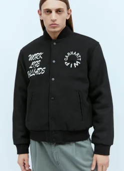 Work Varsity Bomber Jacket