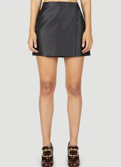 Wrap Around Mini Skirt