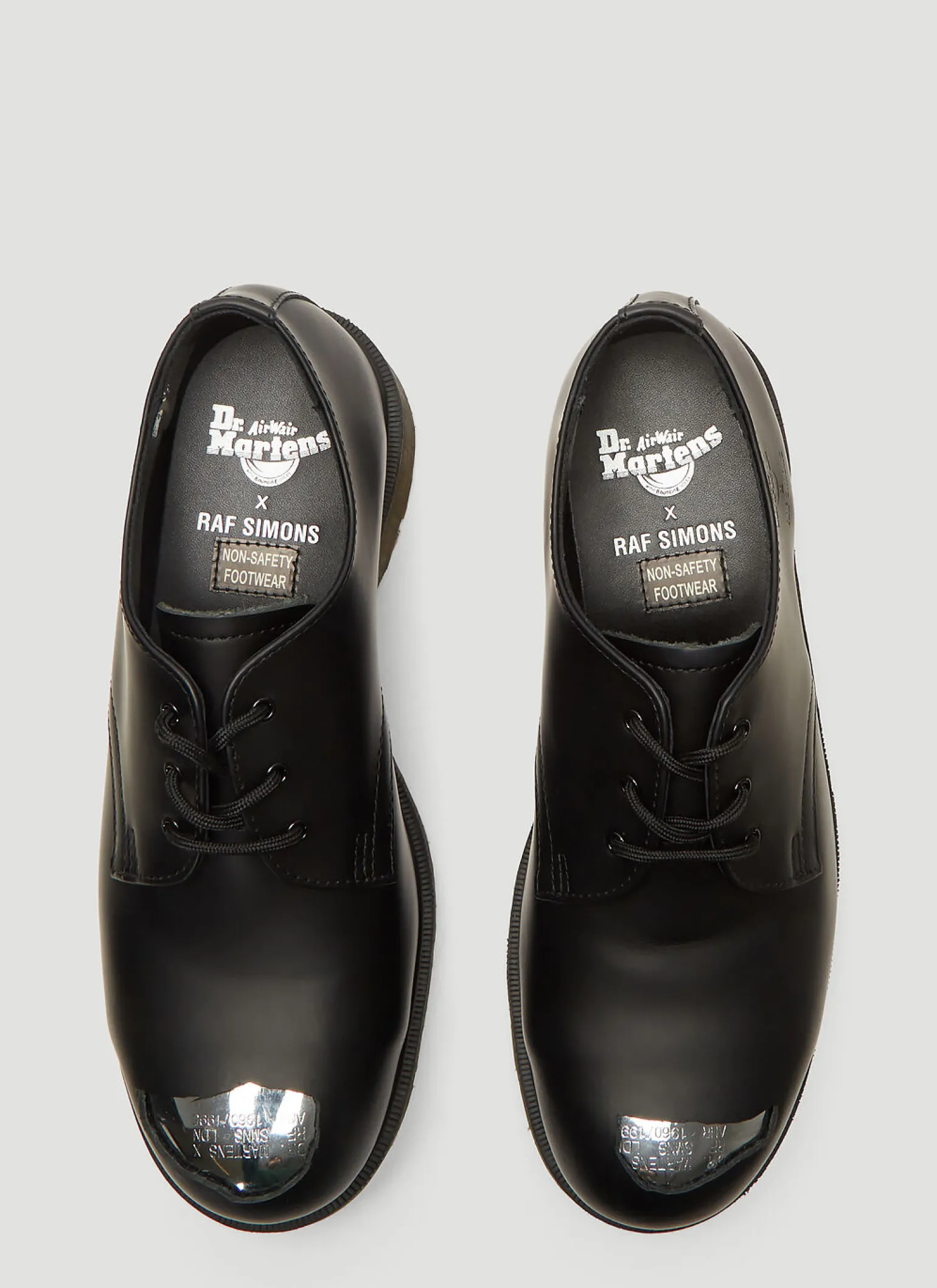 X Dr. Martens Exposed Steel Toe Shoes