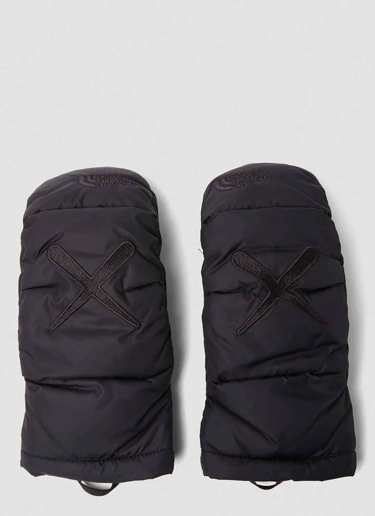 X Kaws Nuptse Mitts