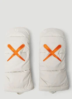 X Kaws Nuptse Mitts