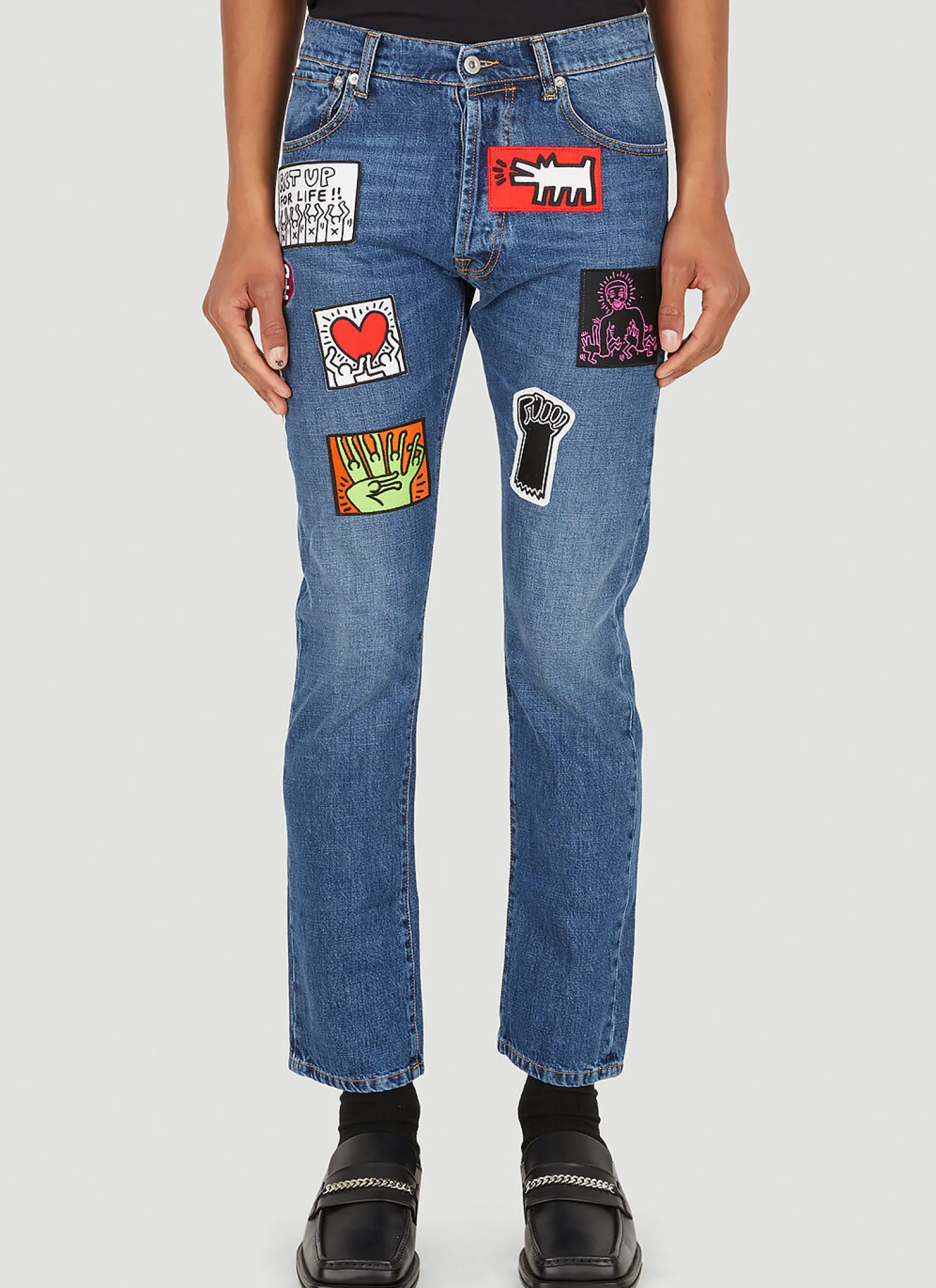 X Keith Haring Jeans