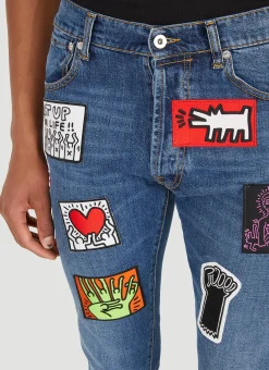X Keith Haring Jeans