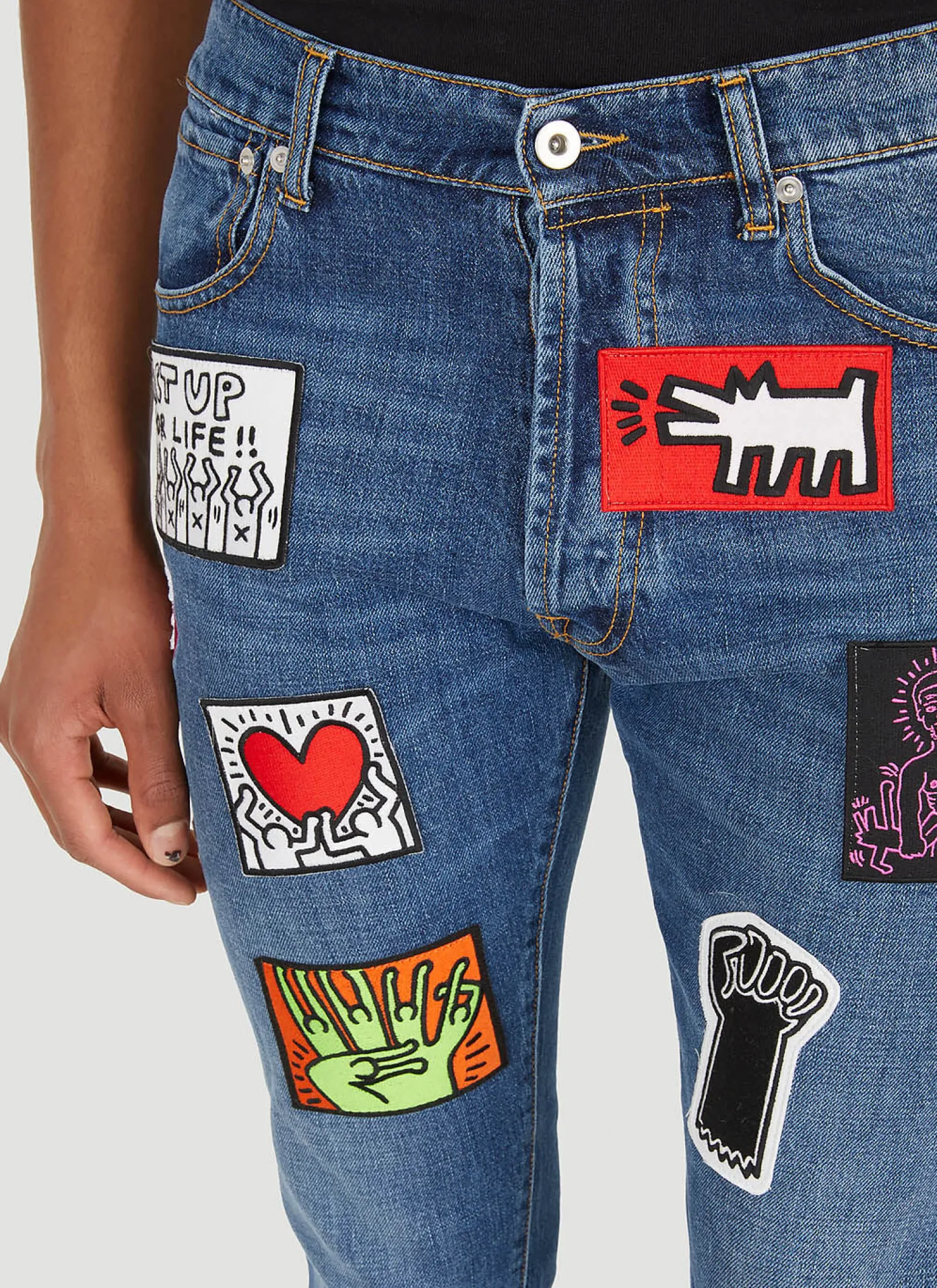 X Keith Haring Jeans