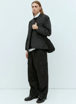 X Lacoste Logo Patch Knit Swater