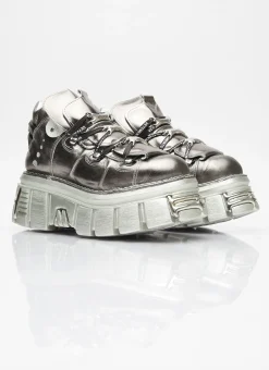 X New Rock Platform Sneakers