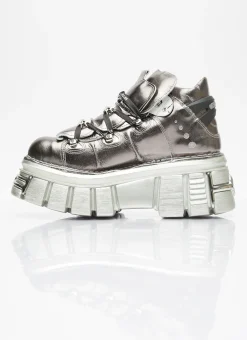 X New Rock Platform Sneakers