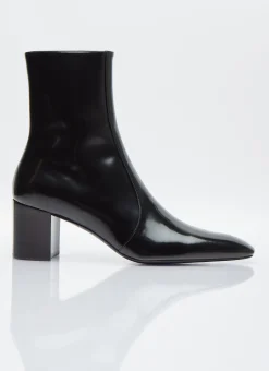Xiv Zipped Leather Boots