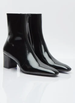 Xiv Zipped Leather Boots