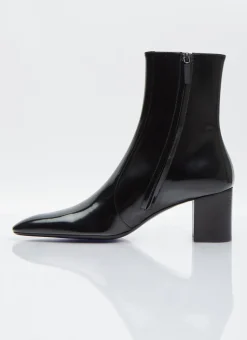 Xiv Zipped Leather Boots