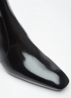 Xiv Zipped Leather Boots