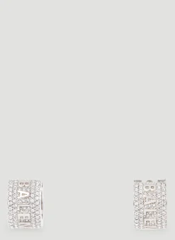 Xl Logo Hoop Earrings