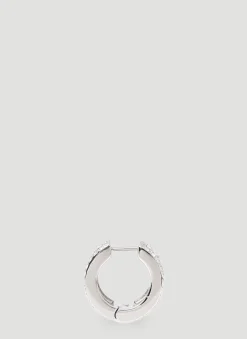 Xl Logo Hoop Earrings