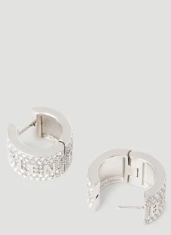 Xl Logo Hoop Earrings