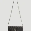 Ysl Monogrammed Wallet Bag