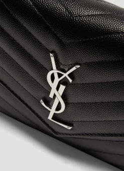 Ysl Monogrammed Wallet Bag