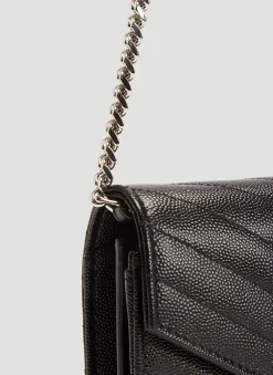 Ysl Monogrammed Wallet Bag