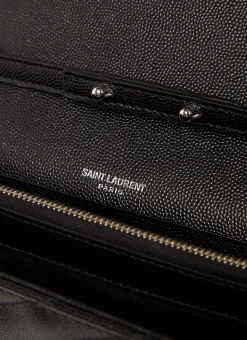 Ysl Monogrammed Wallet Bag