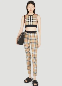 Zadie Check Crop Top