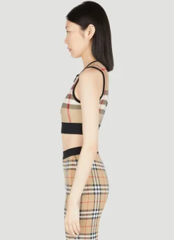 Zadie Check Crop Top