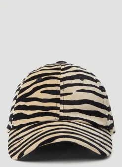 Zebra Print Baseball Cap