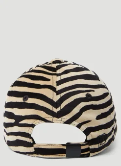 Zebra Print Baseball Cap