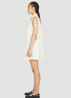 Zebra Print Mini Dress