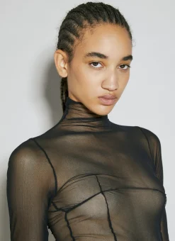 Zenia Long Sleeve High Neck Top