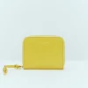 Zip Around Leather Wallet
