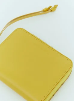 Zip Around Leather Wallet