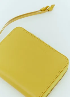 Zip Around Leather Wallet