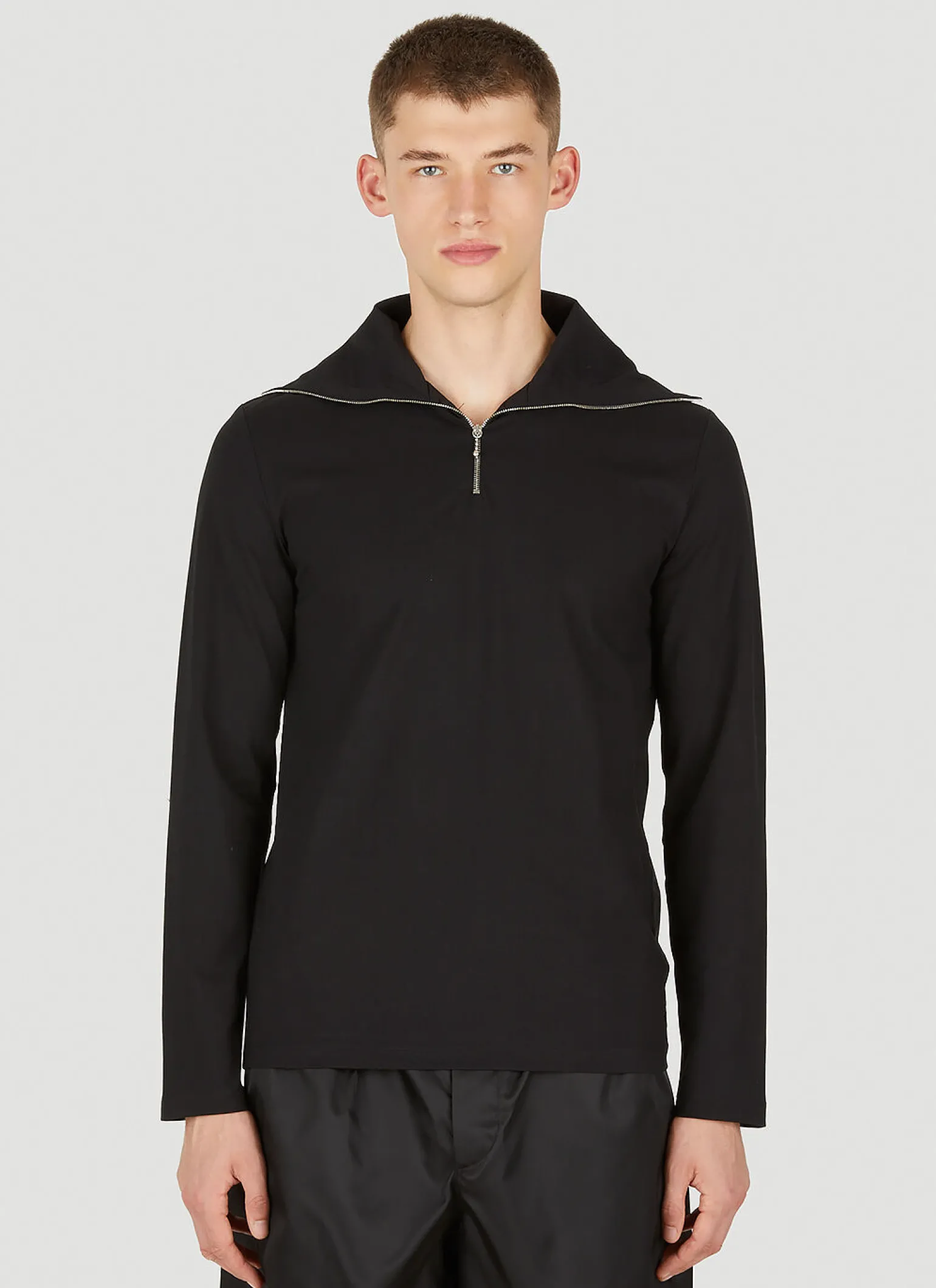 Zip Front Top