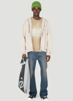 Zip Up Hooded Sweatshirt