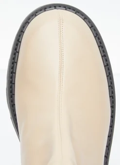 Zip Up Leather Boots